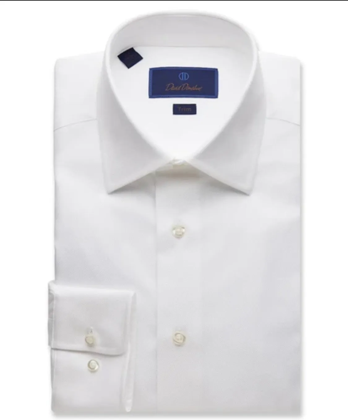 Royal Oxford Dress Shirt - White - Trim Fit
