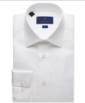 Royal Oxford Dress Shirt - White - Trim Fit