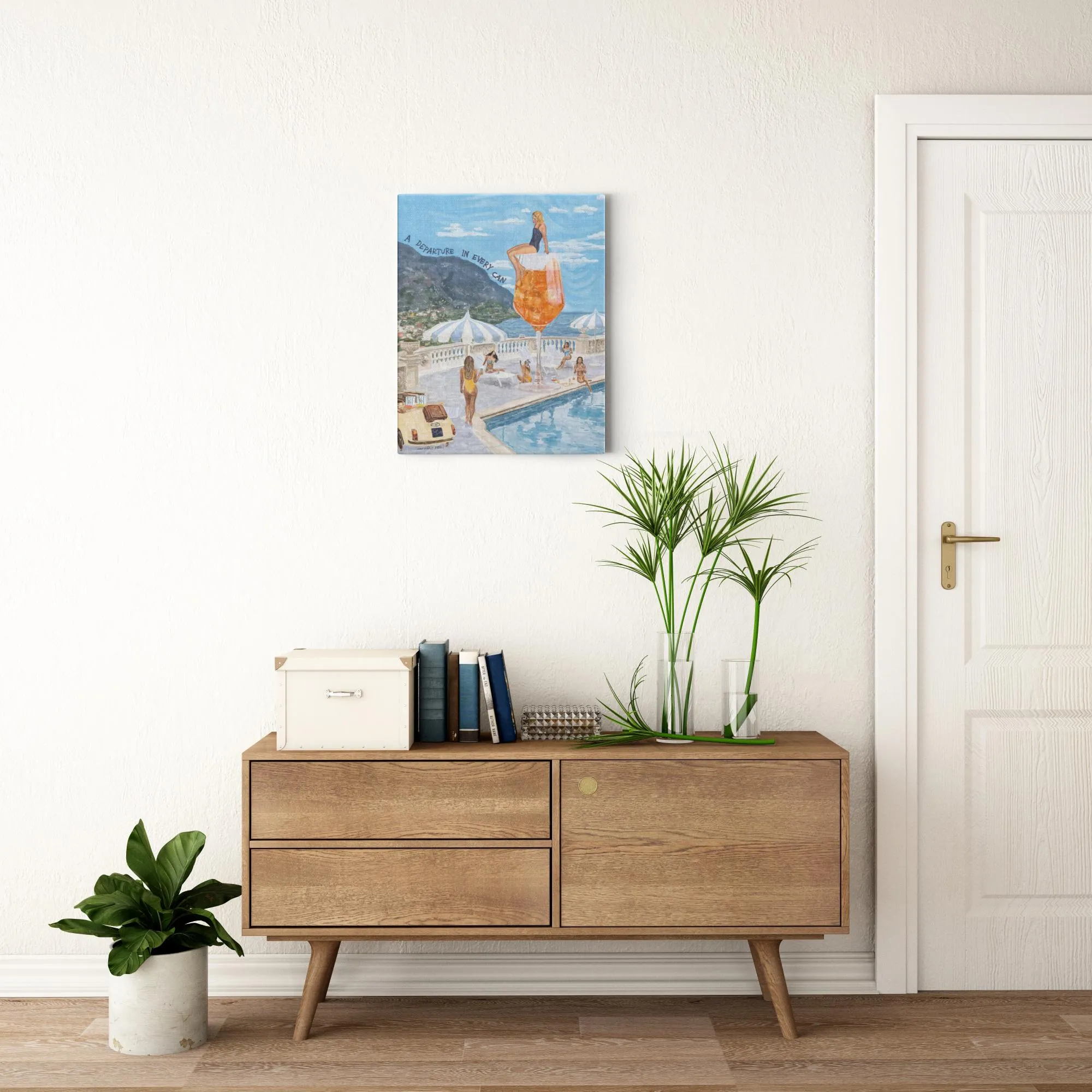 Saint Spritz O'Clock Canvas Wrap