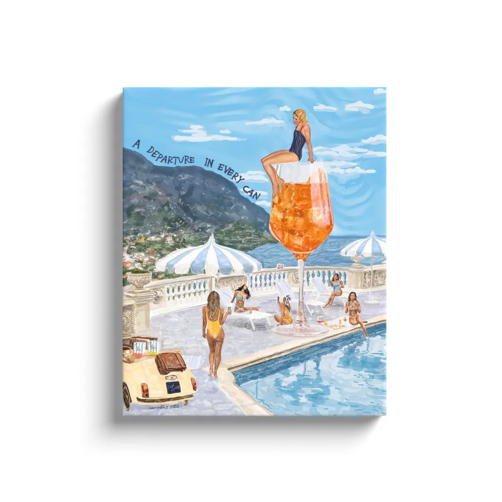 Saint Spritz O'Clock Canvas Wrap