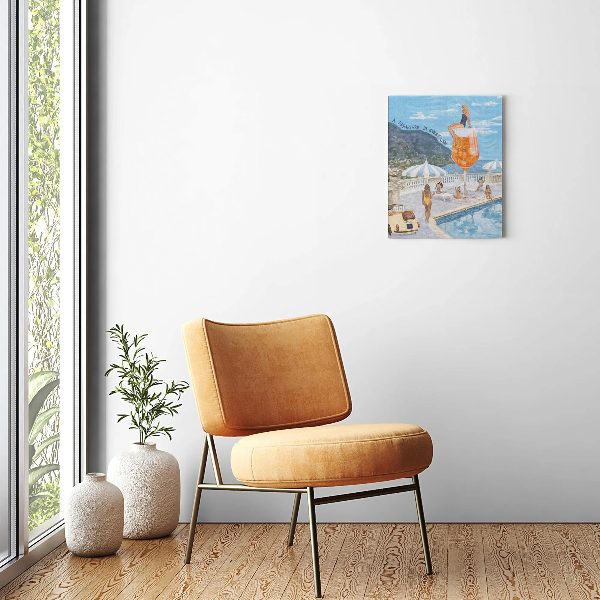 Saint Spritz O'Clock Canvas Wrap
