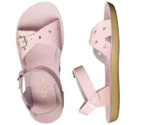 Saltwater Sweetheart Sandals in Pink : Size Toddler 5 to Youth 3