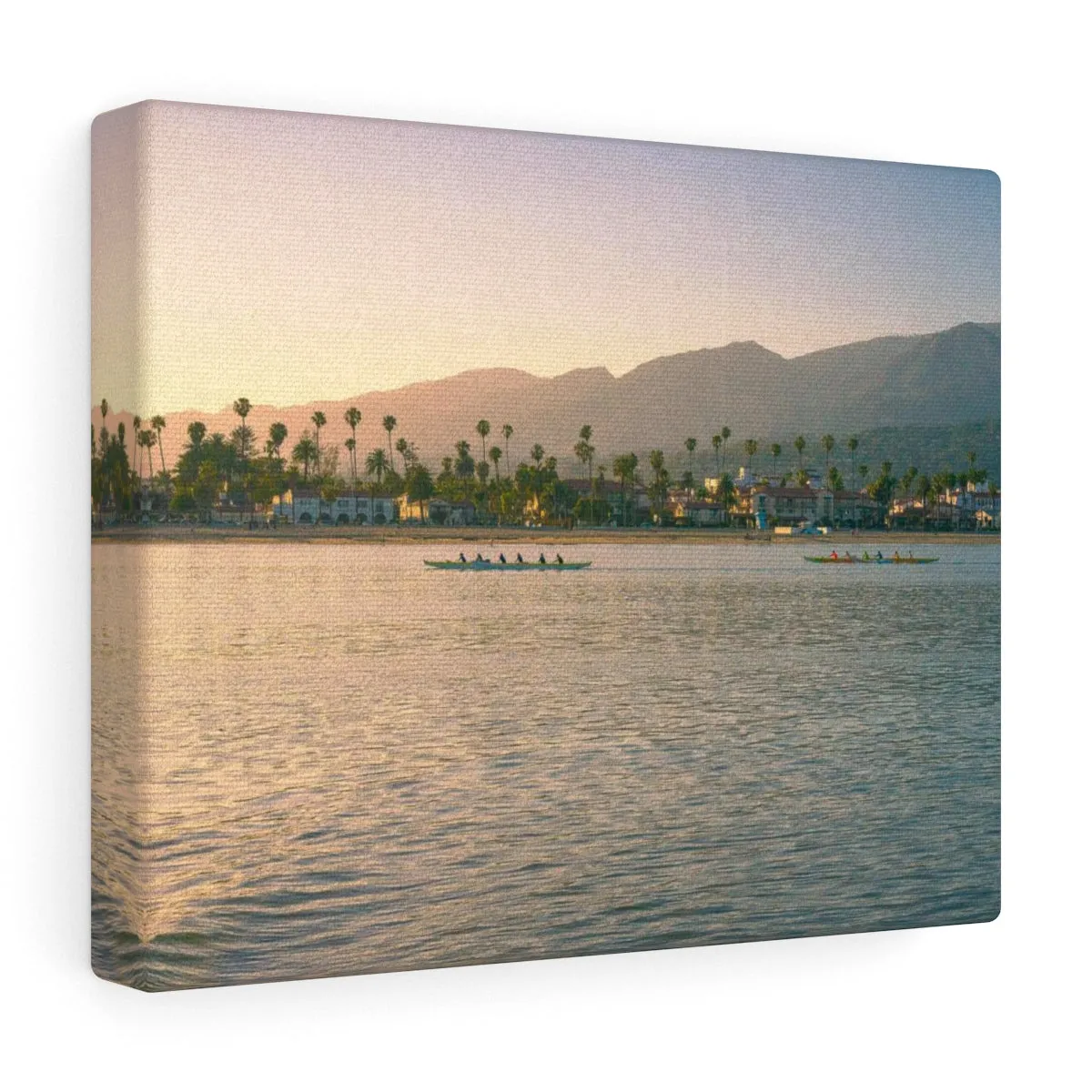 Santa Barbara Beach View Premium Wall Canvas