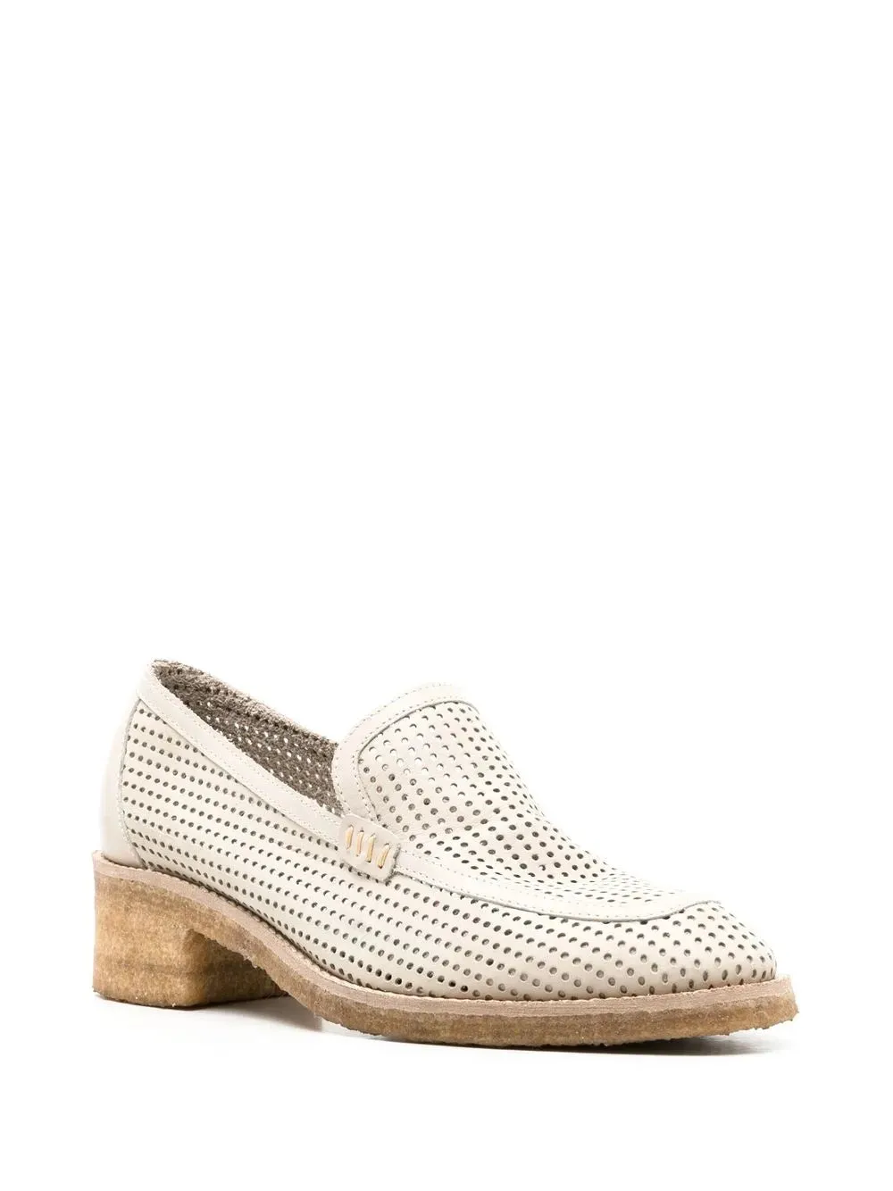 Sarah Chofakian Ronnie perforated oxford shoes