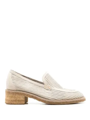 Sarah Chofakian Ronnie perforated oxford shoes