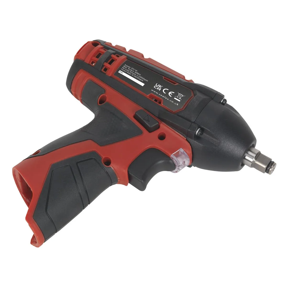 Sealey Impact Wrench Kit 3/8"Sq Drive 12V SV12 Series - 2 Batteries