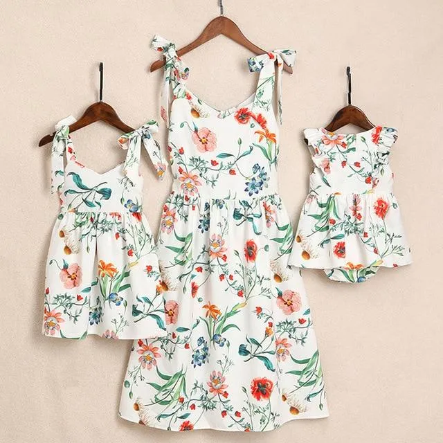Secret Garden Mother Daughter Matching Dress