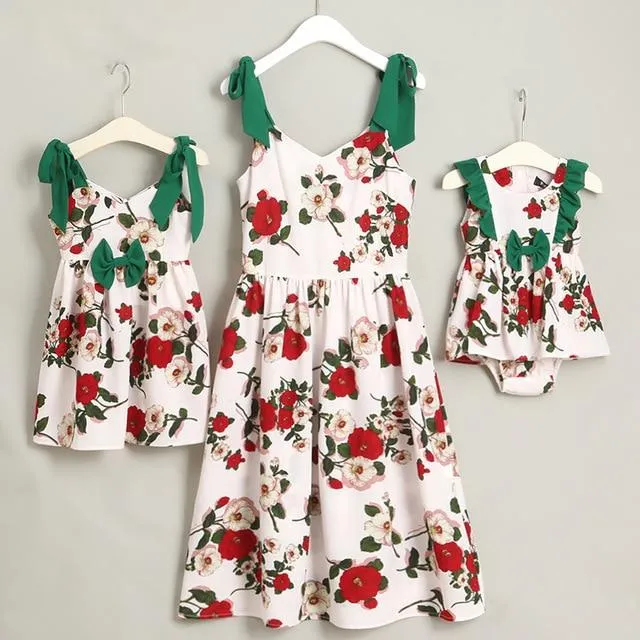 Secret Garden Mother Daughter Matching Dress