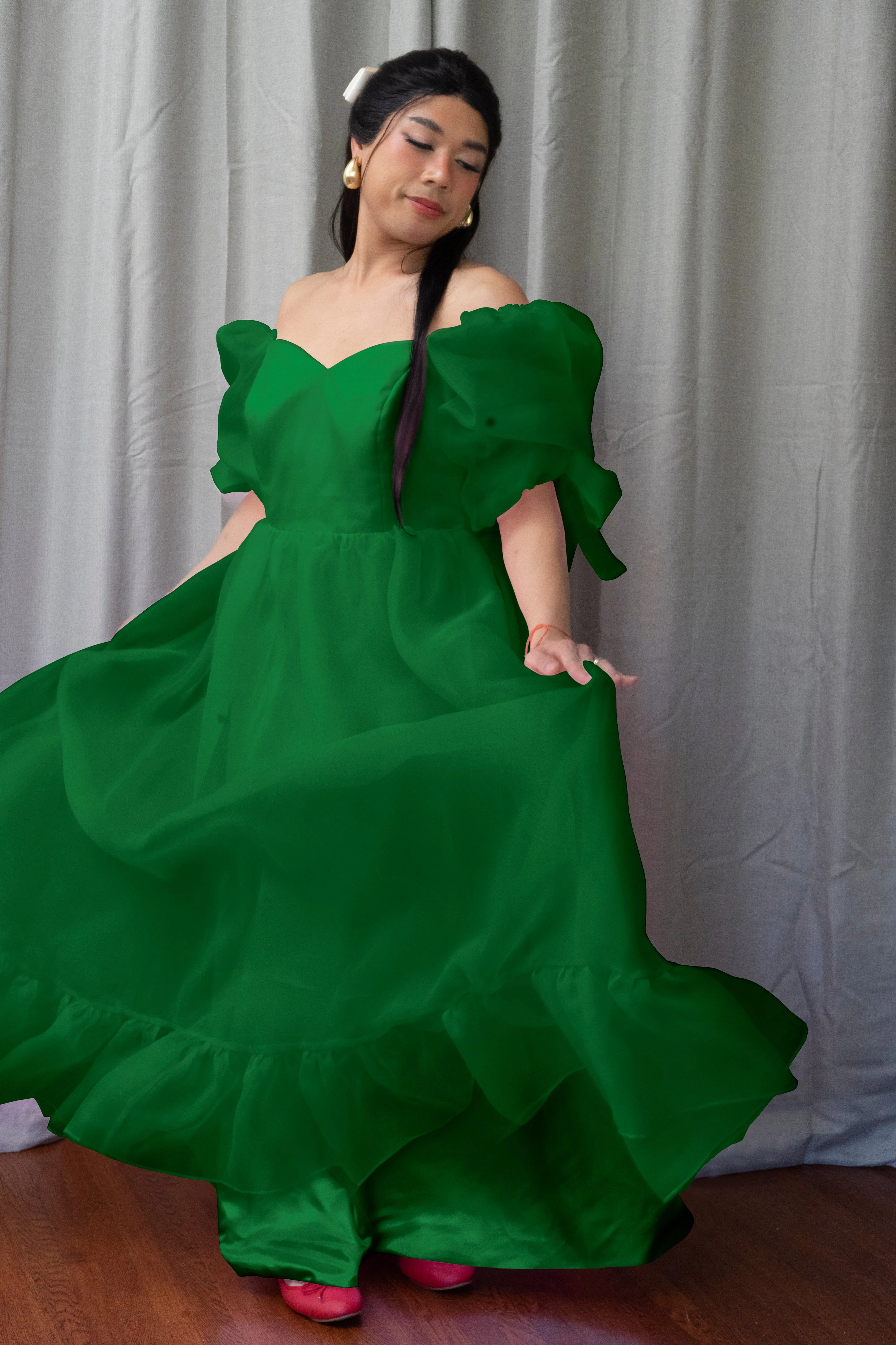 Serene Meadow Tulle Dress