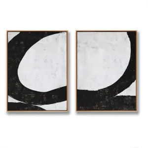 Set of 2 Minimalist Geometric Art P12