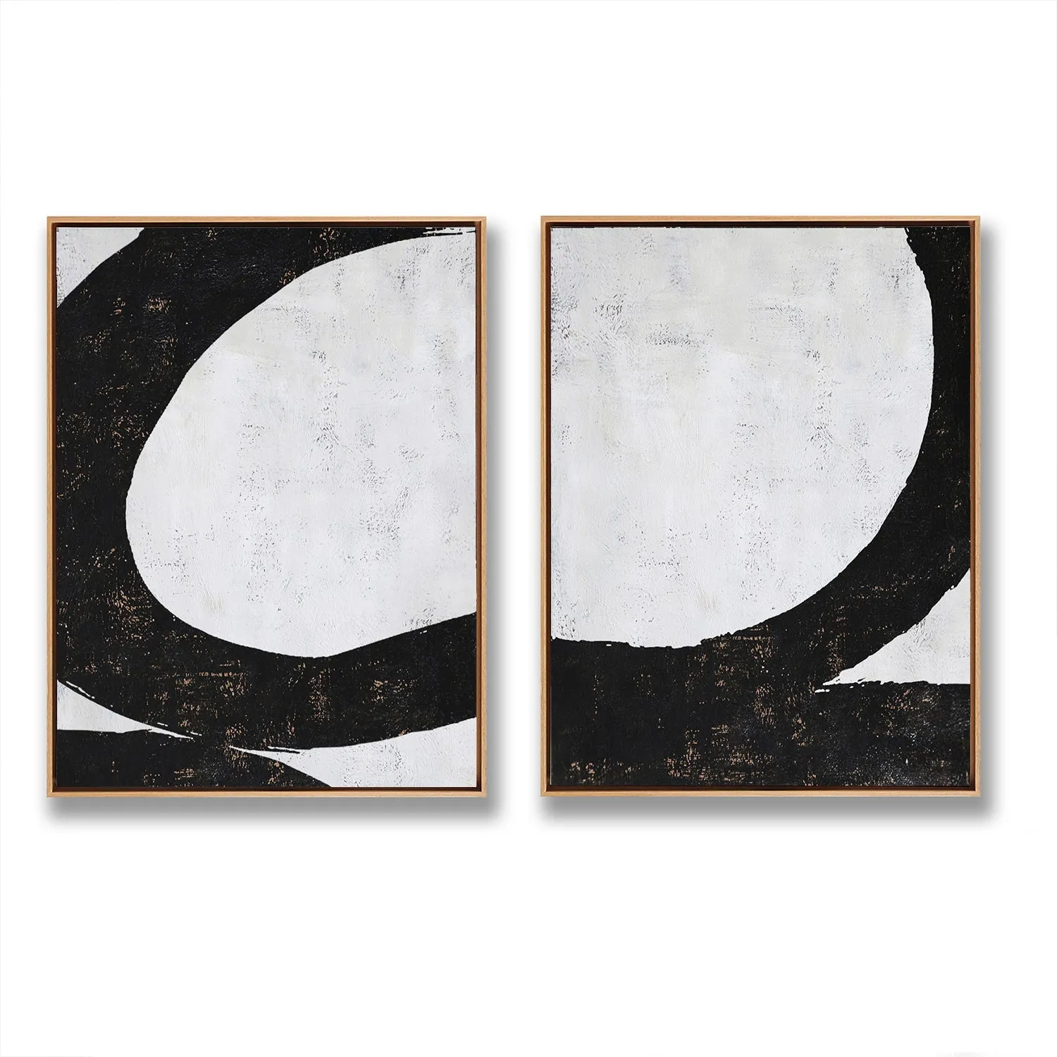 Set of 2 Minimalist Geometric Art P12