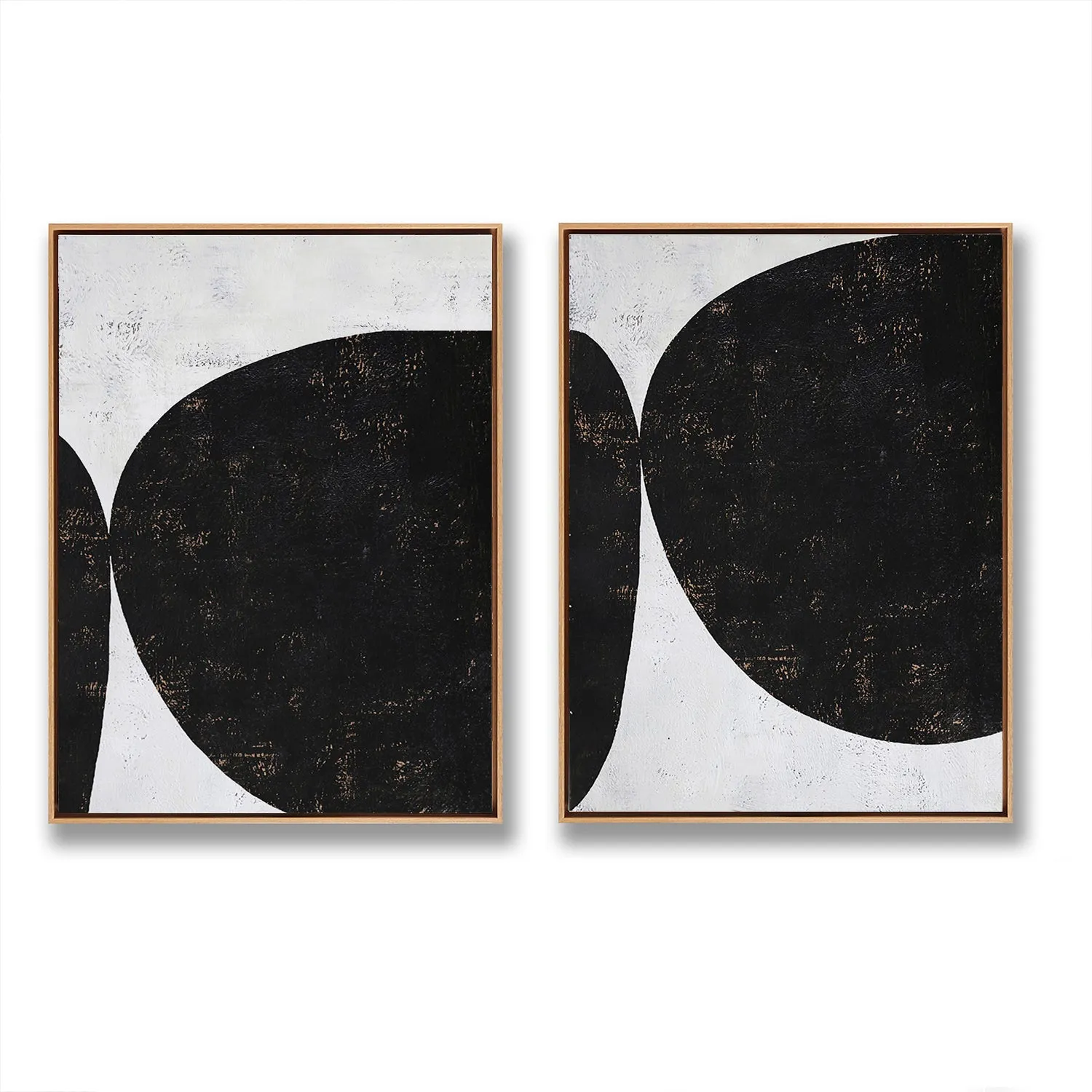 Set of 2 Minimalist Geometric Art P42