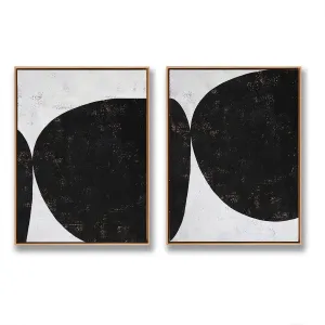Set of 2 Minimalist Geometric Art P42