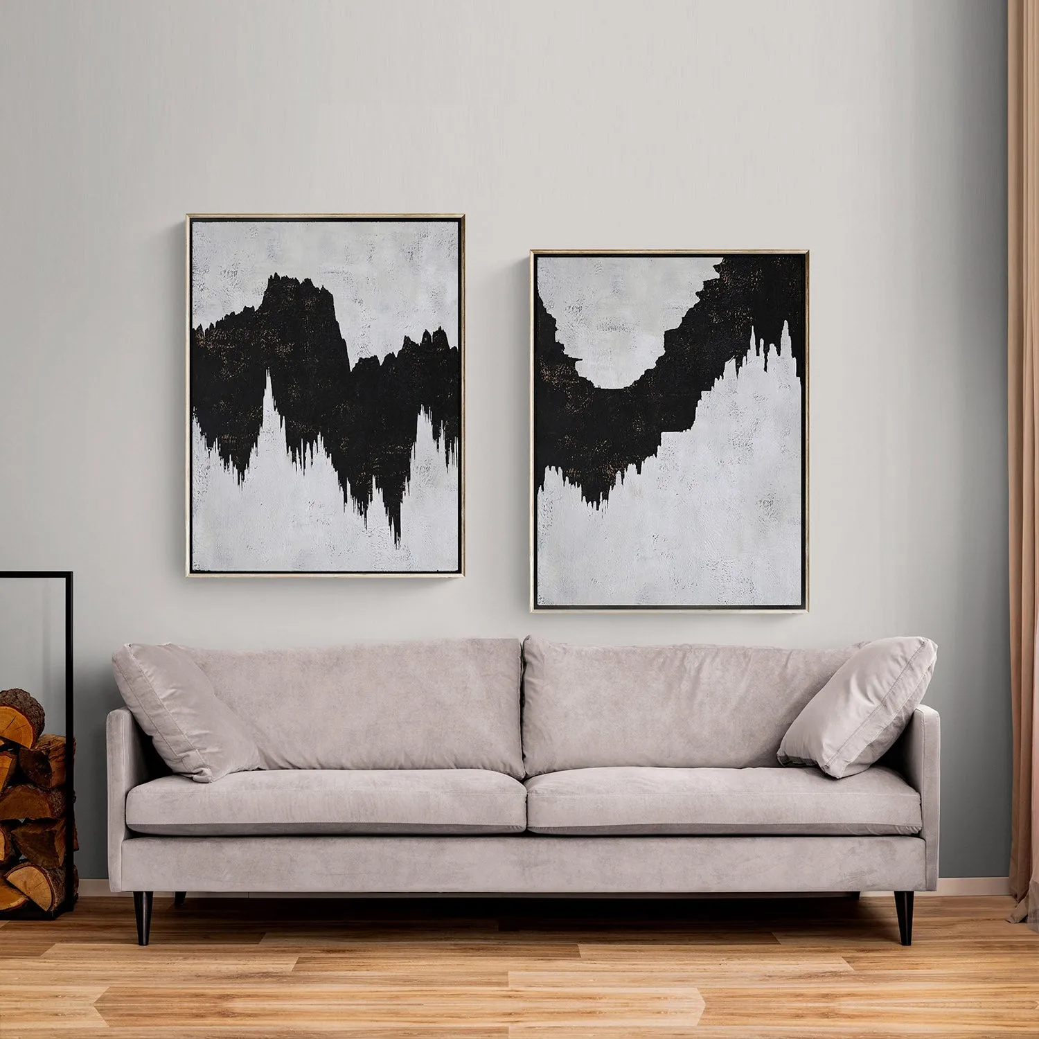 Set of 2 Minimalist Landscape Art P13