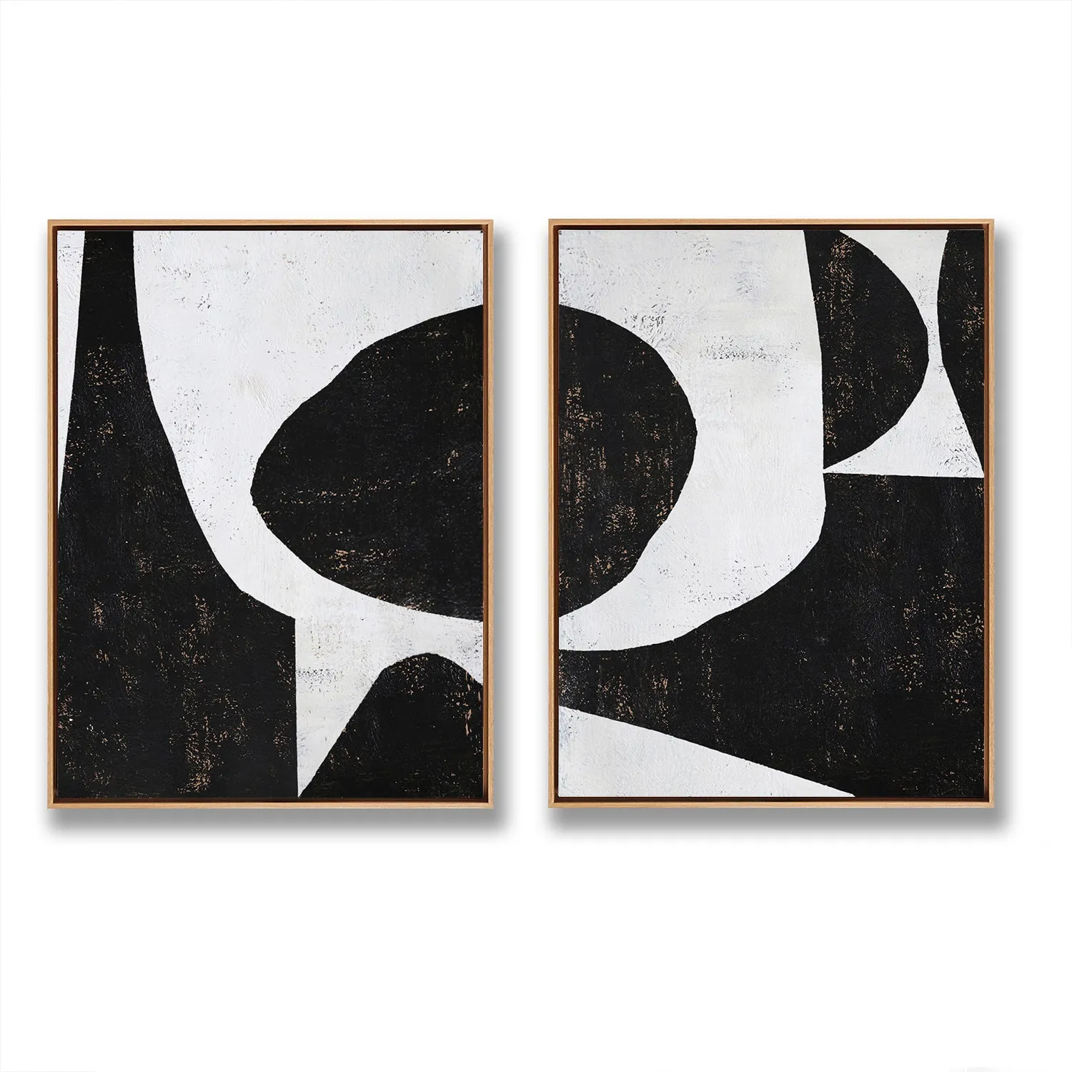 Set of 2 Minimalist Painting P63