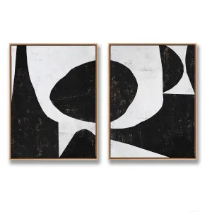 Set of 2 Minimalist Painting P63