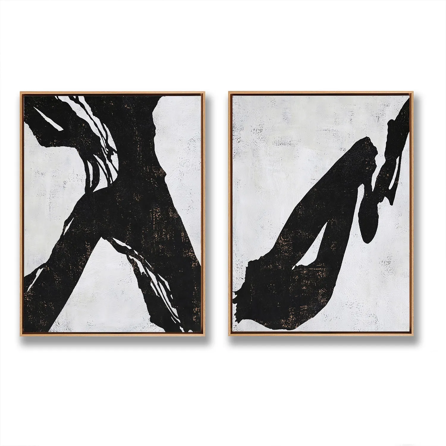Set of 2 Minimalist Painting P72