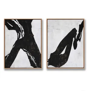 Set of 2 Minimalist Painting P72