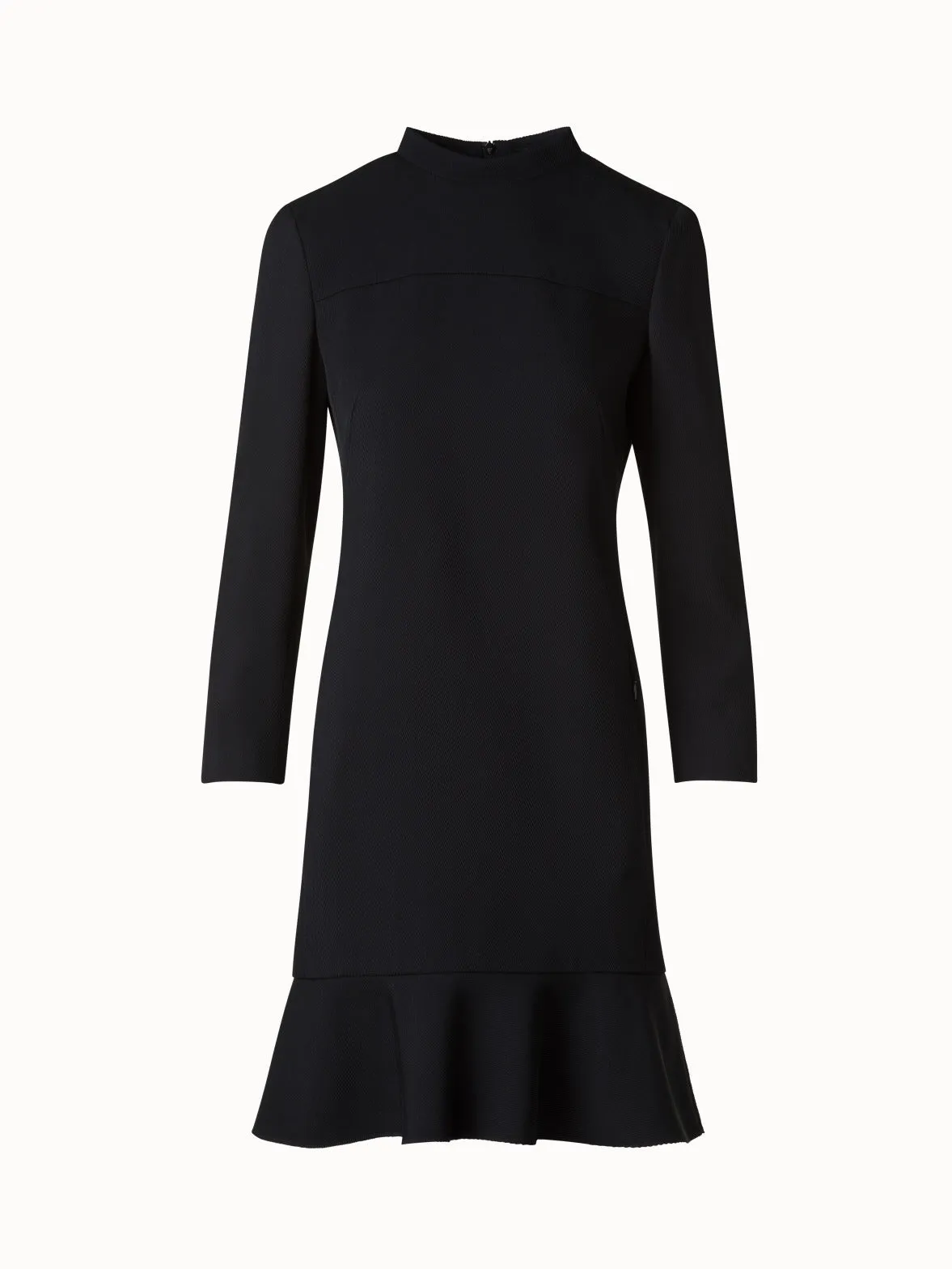 Sheath Dress with Detachable Collar and Cuffs