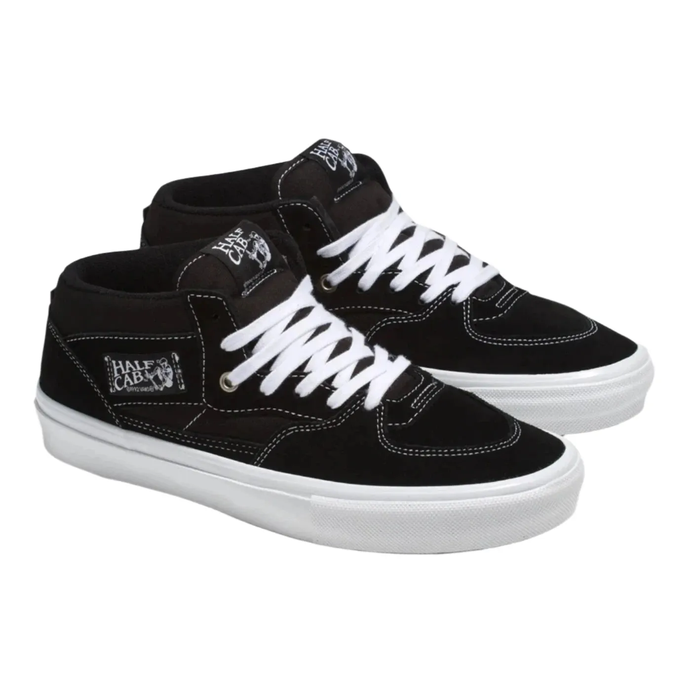 Skate Half Cab (Black/White)