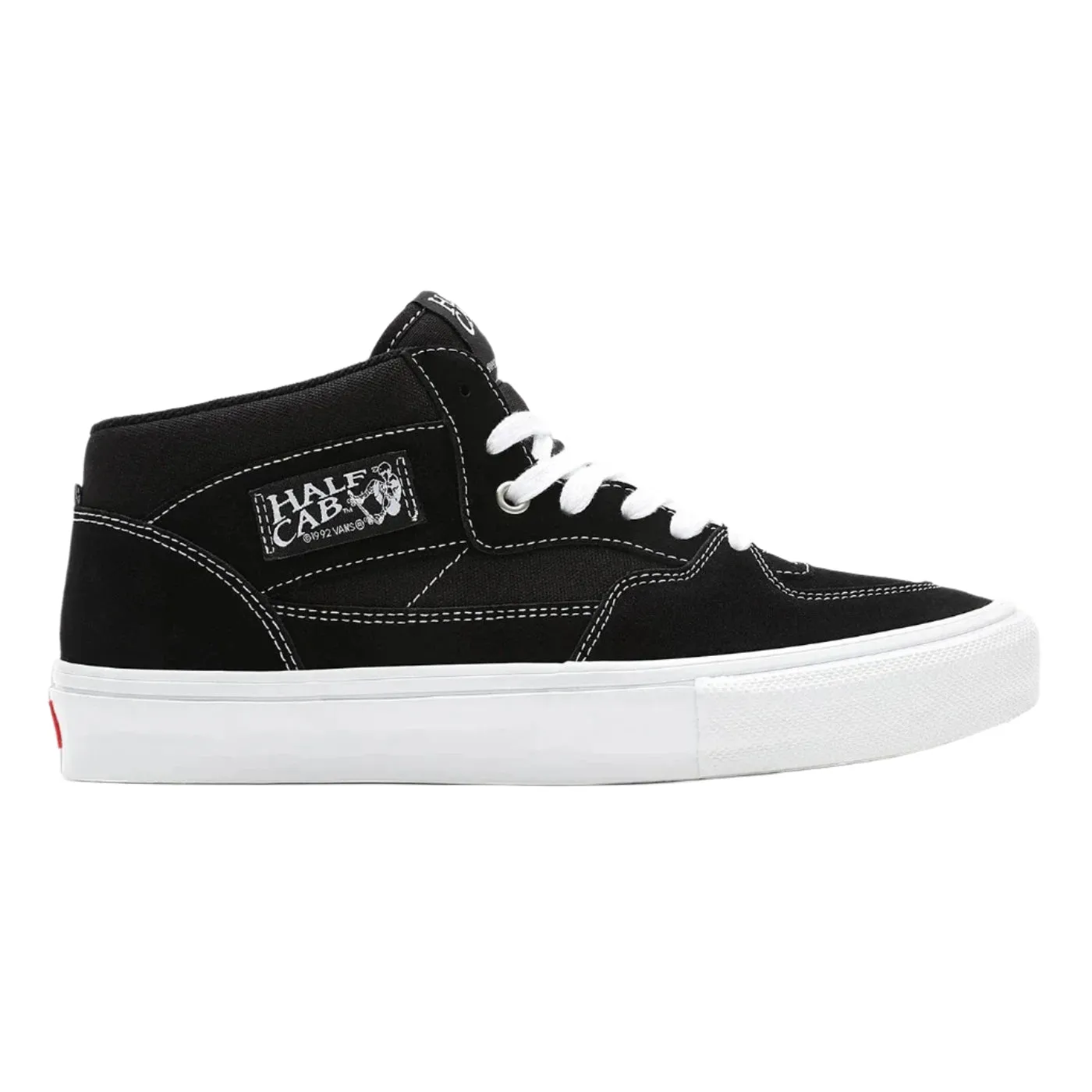 Skate Half Cab (Black/White)