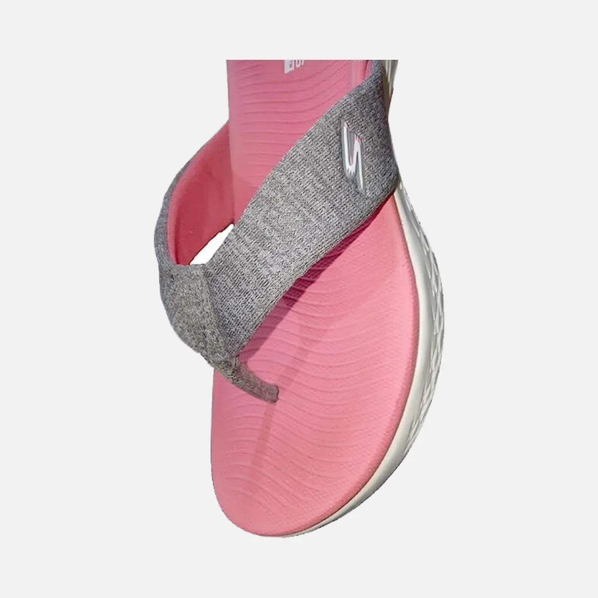 Skechers On-The-Go 600 Preferred Women Slippers -GREY/LIGHT PINK