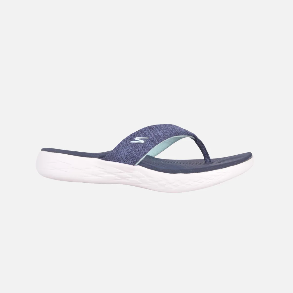 Skechers ON-THE-GO 600-PREFERRED Women Slippers -Navy/Aqua