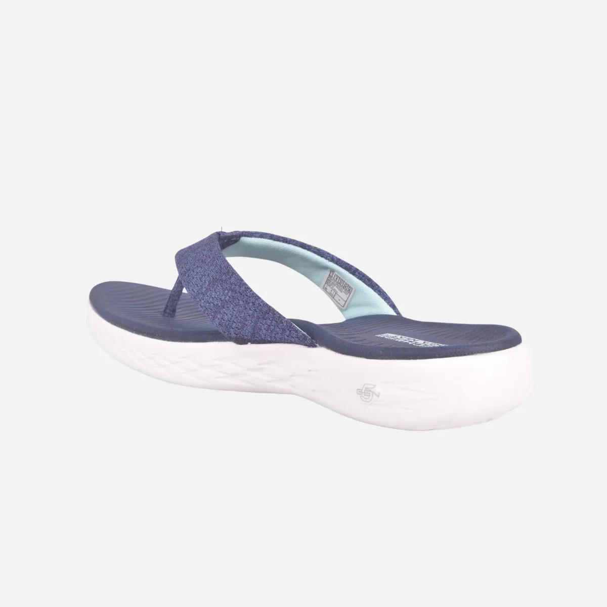 Skechers ON-THE-GO 600-PREFERRED Women Slippers -Navy/Aqua