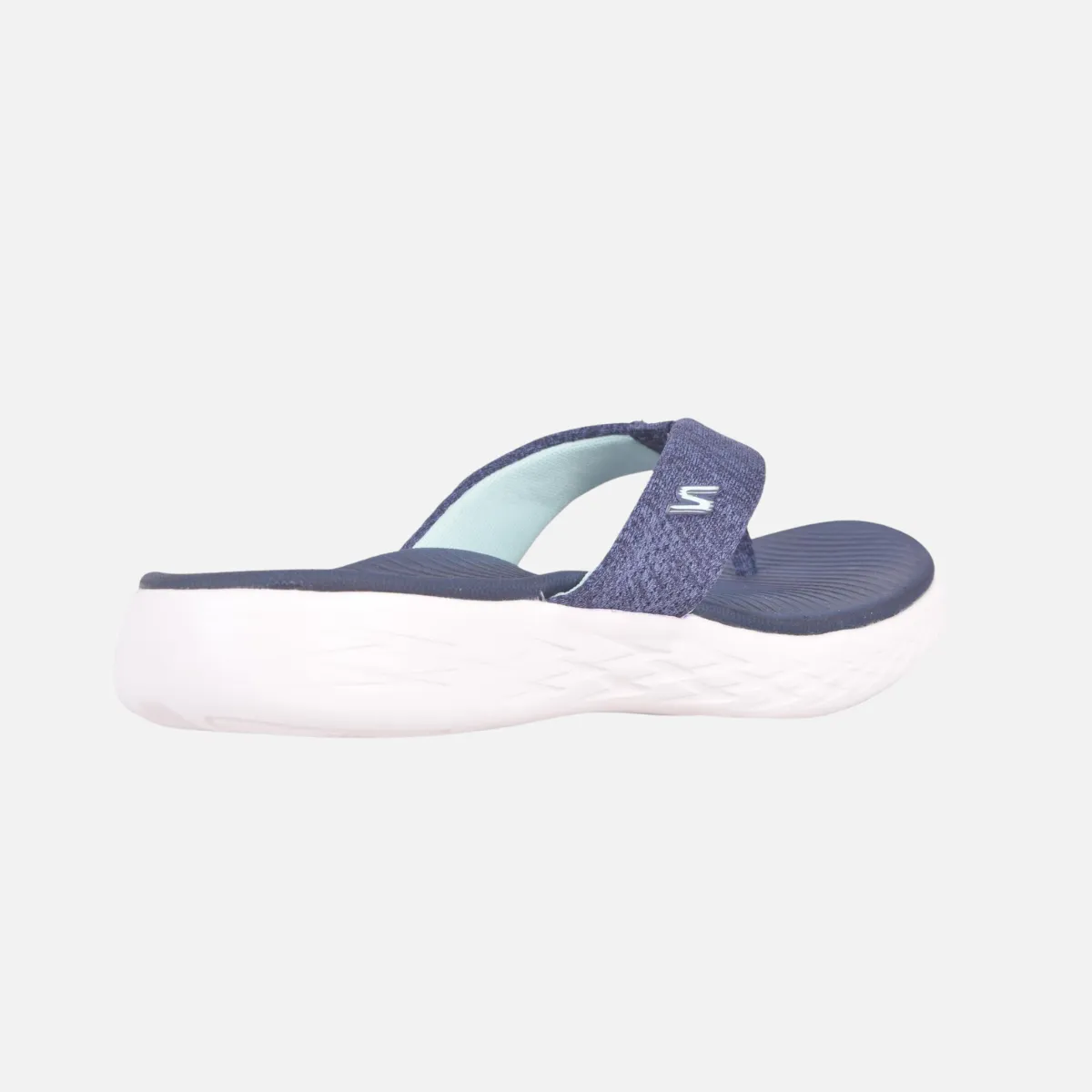 Skechers ON-THE-GO 600-PREFERRED Women Slippers -Navy/Aqua