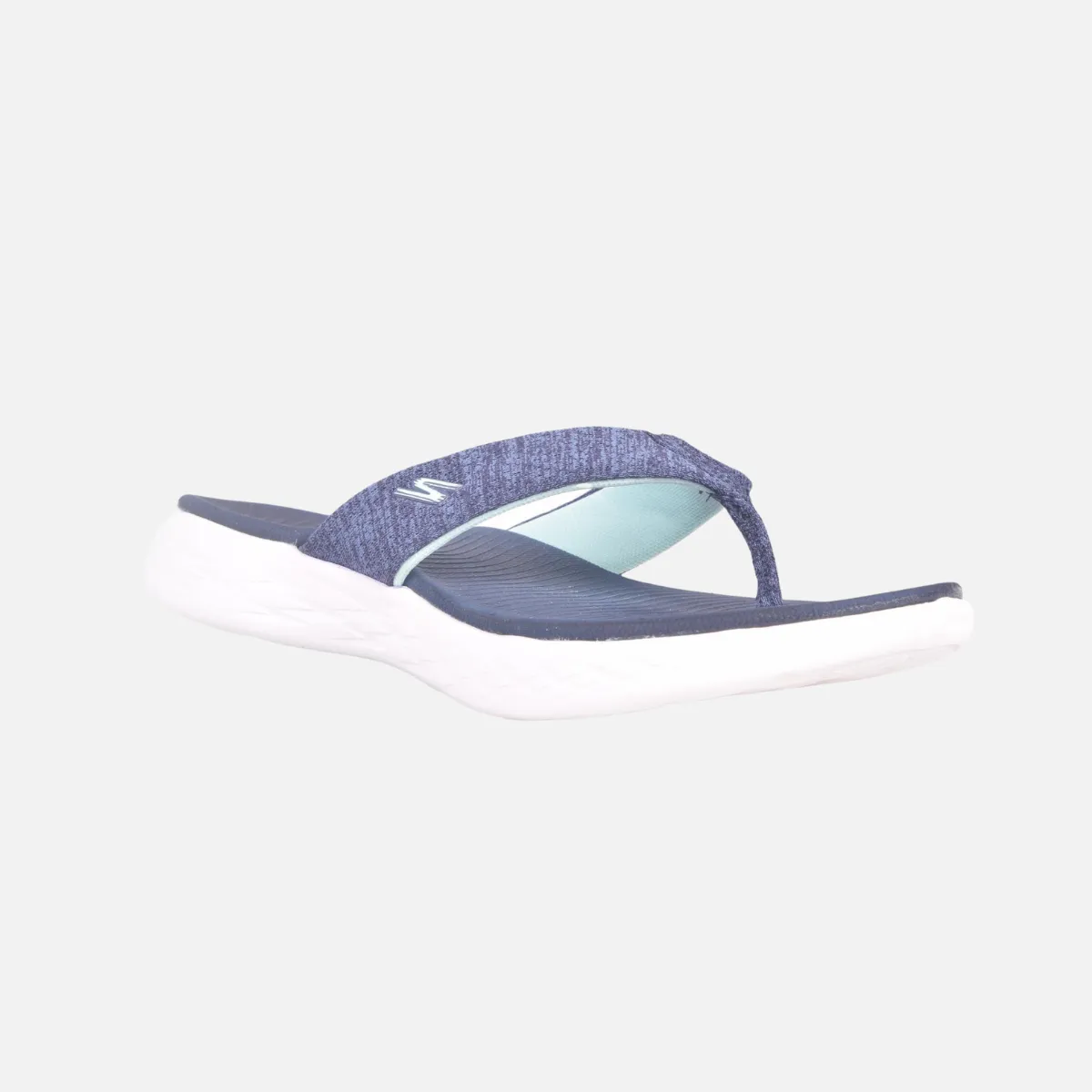 Skechers ON-THE-GO 600-PREFERRED Women Slippers -Navy/Aqua