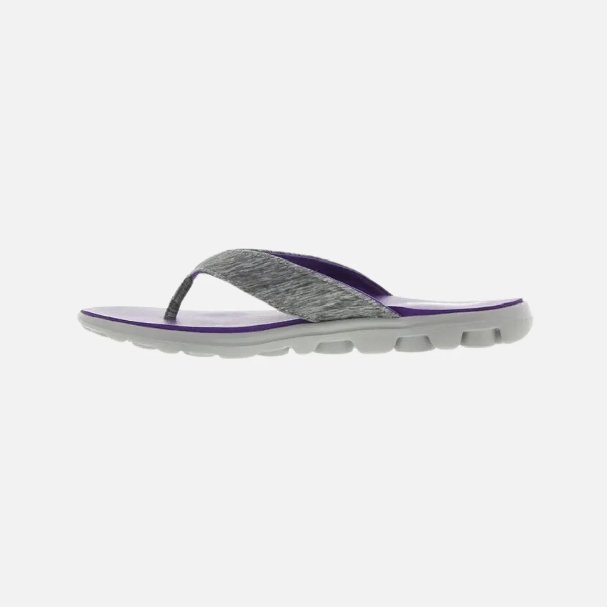 Skechers On The Go Flow Women's Slippers -Grey Purple