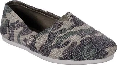 Skechers Women's BOBS Plush Camo Shoe