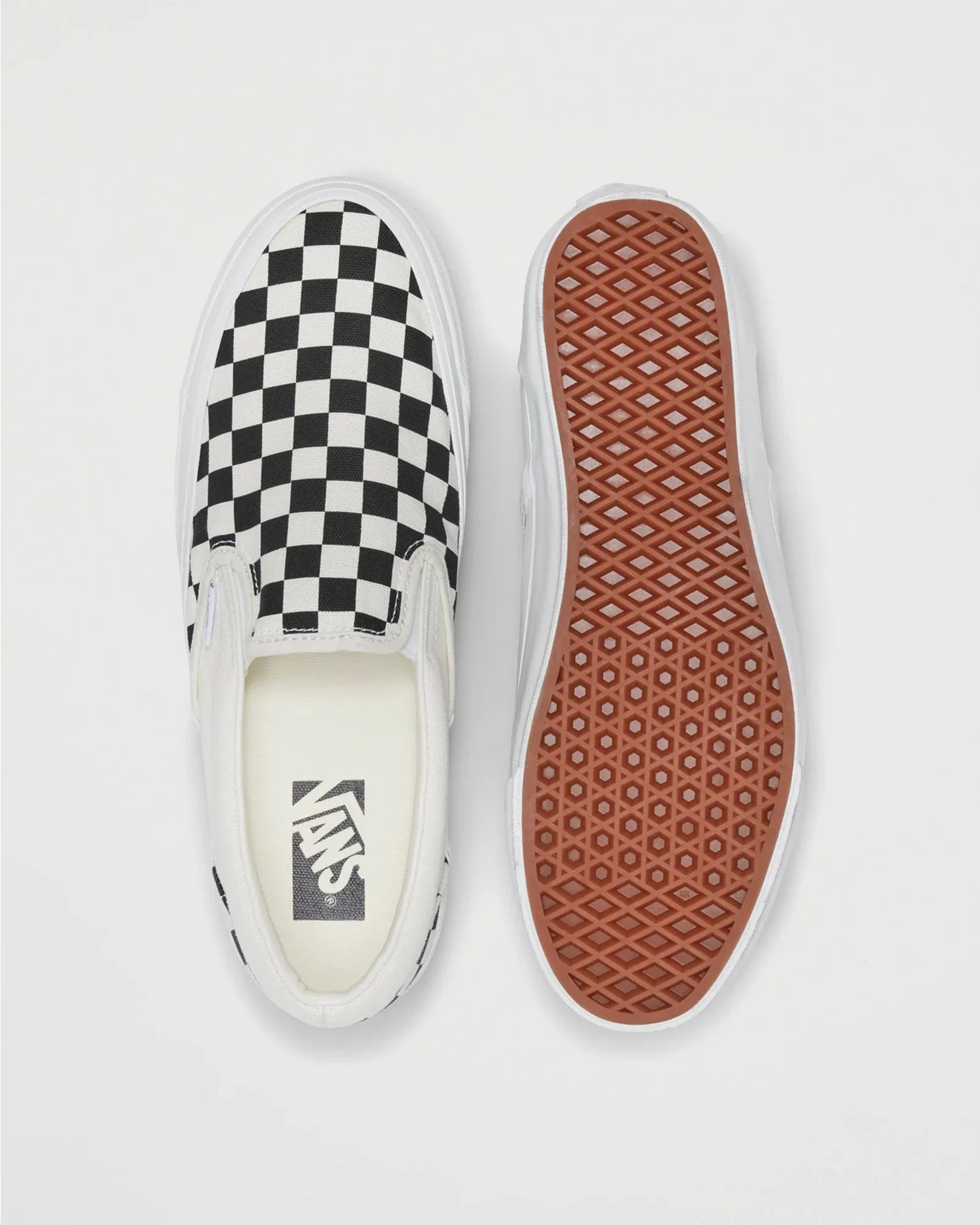 Slip-On Reissue 98 LX Checkerboard Black/Off White