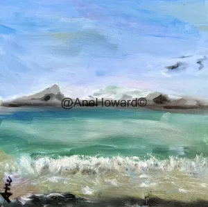 SOLD La Mer Oil Painting