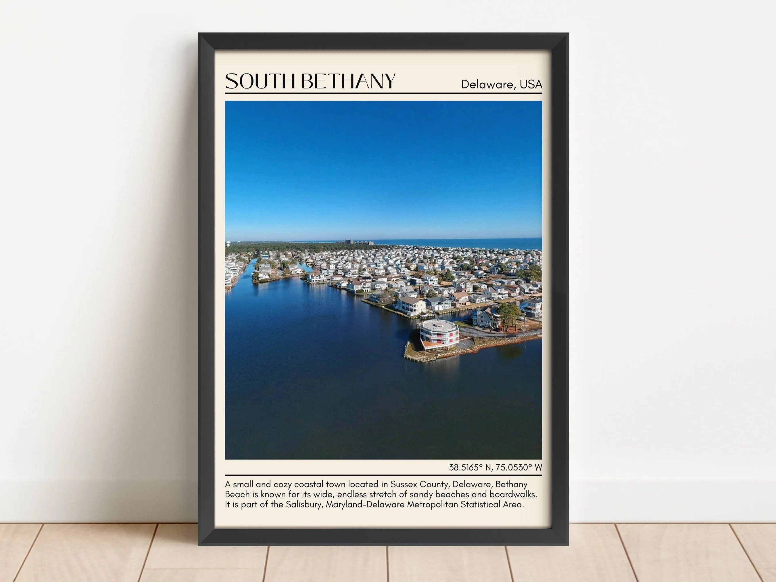 South Bethany Wall Canvas, USA