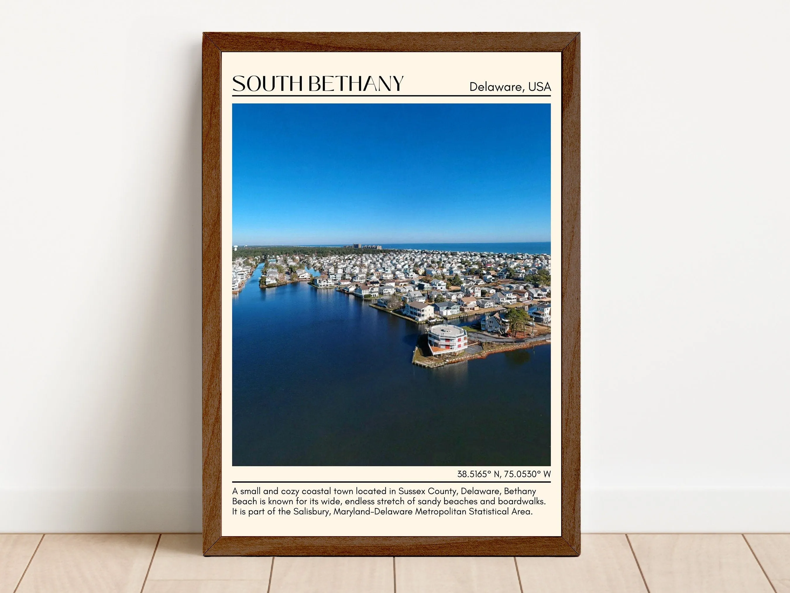 South Bethany Wall Canvas, USA