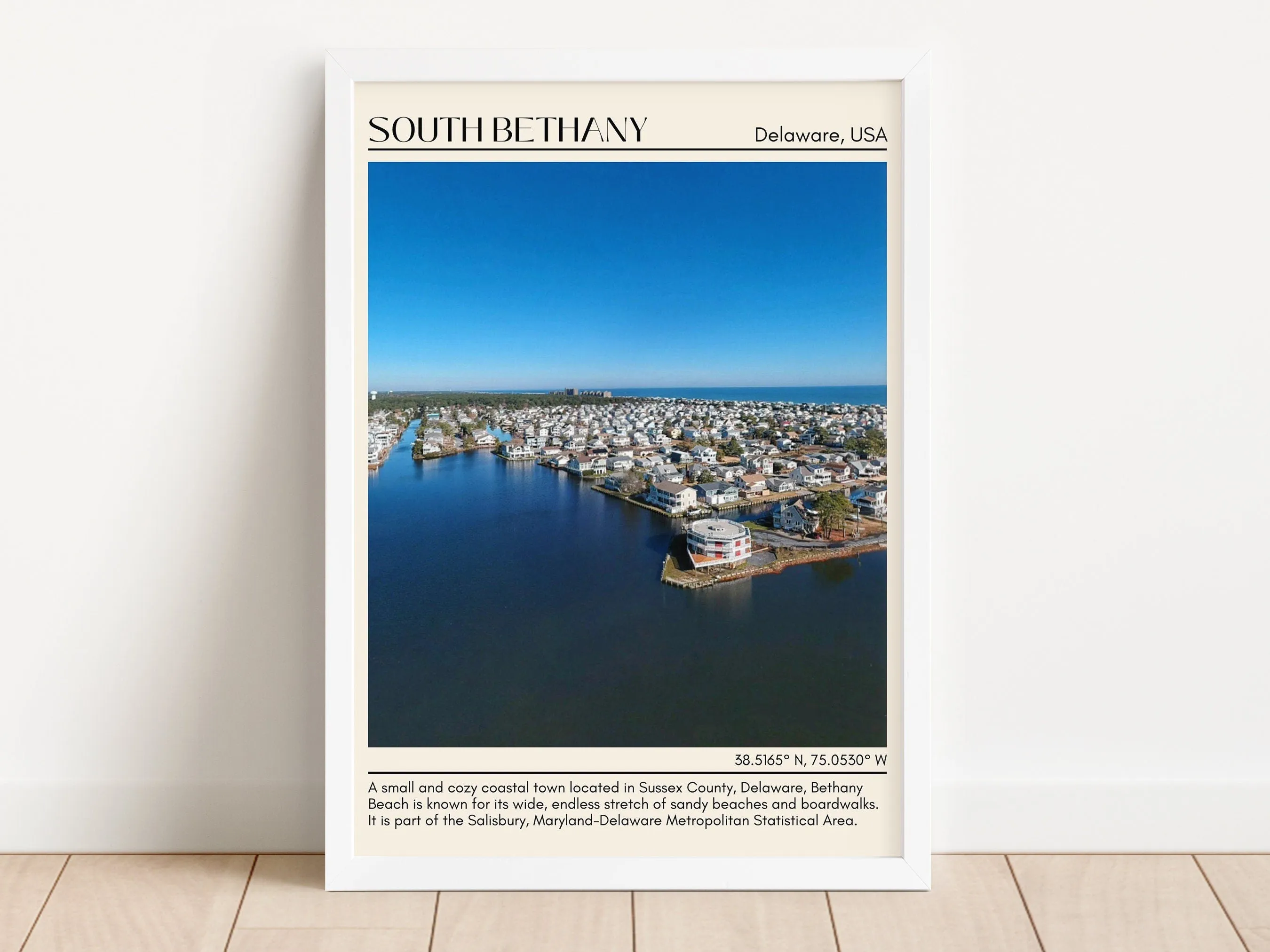 South Bethany Wall Canvas, USA