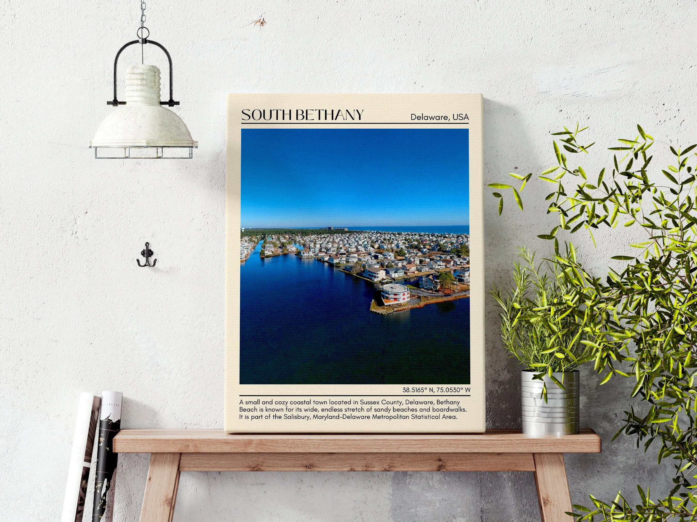 South Bethany Wall Canvas, USA