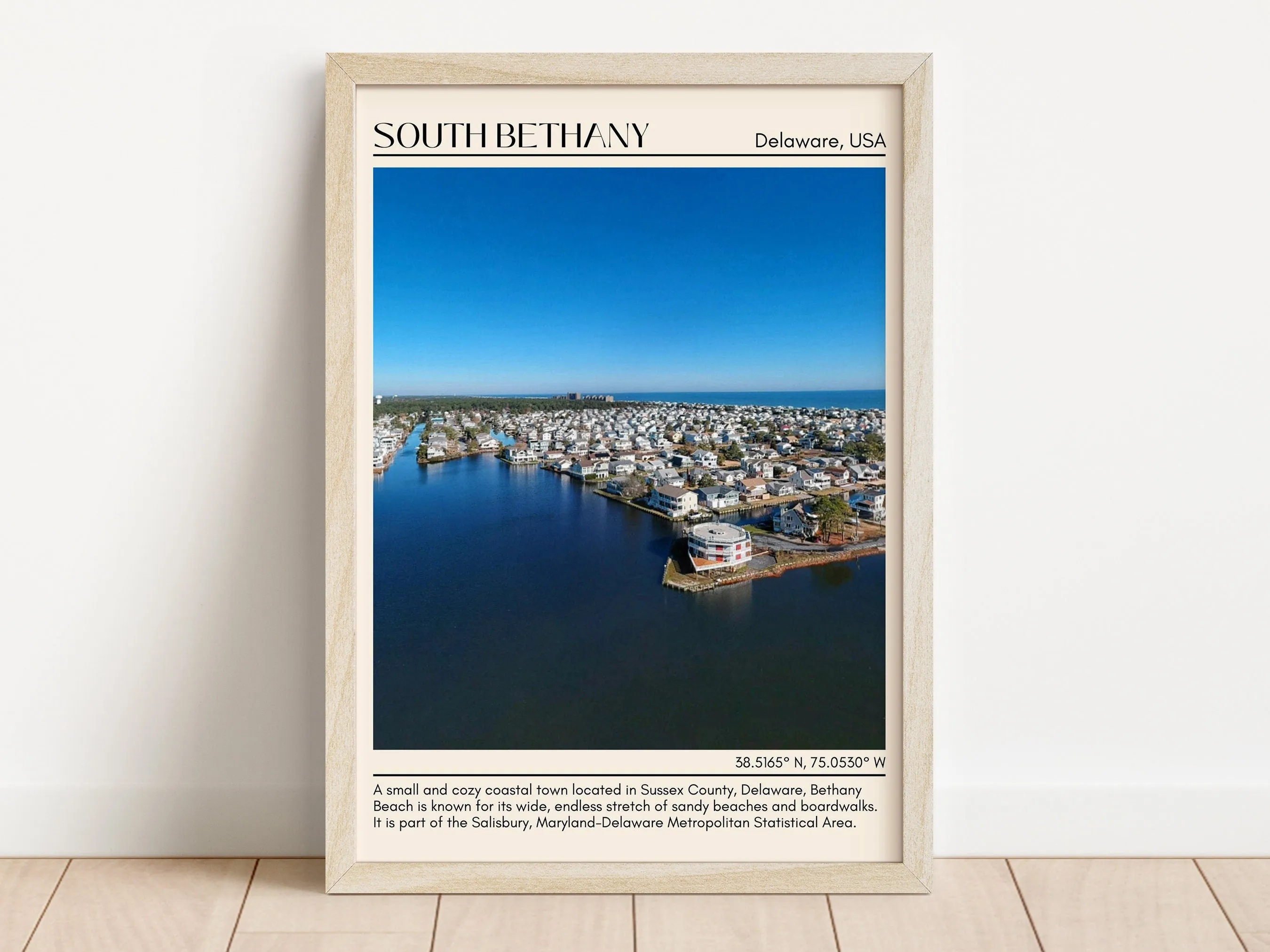 South Bethany Wall Canvas, USA