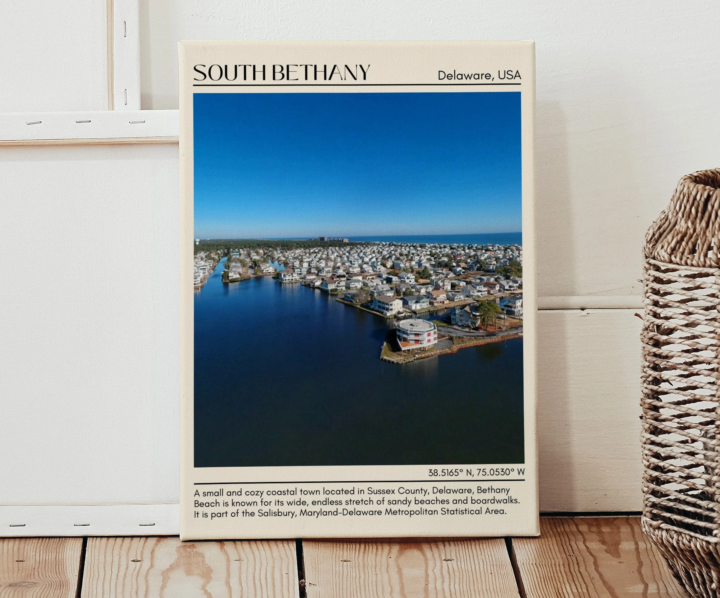 South Bethany Wall Canvas, USA