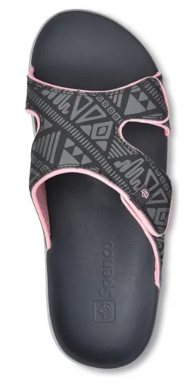 Spenco Women's Kholo Tribal Slide Sandal