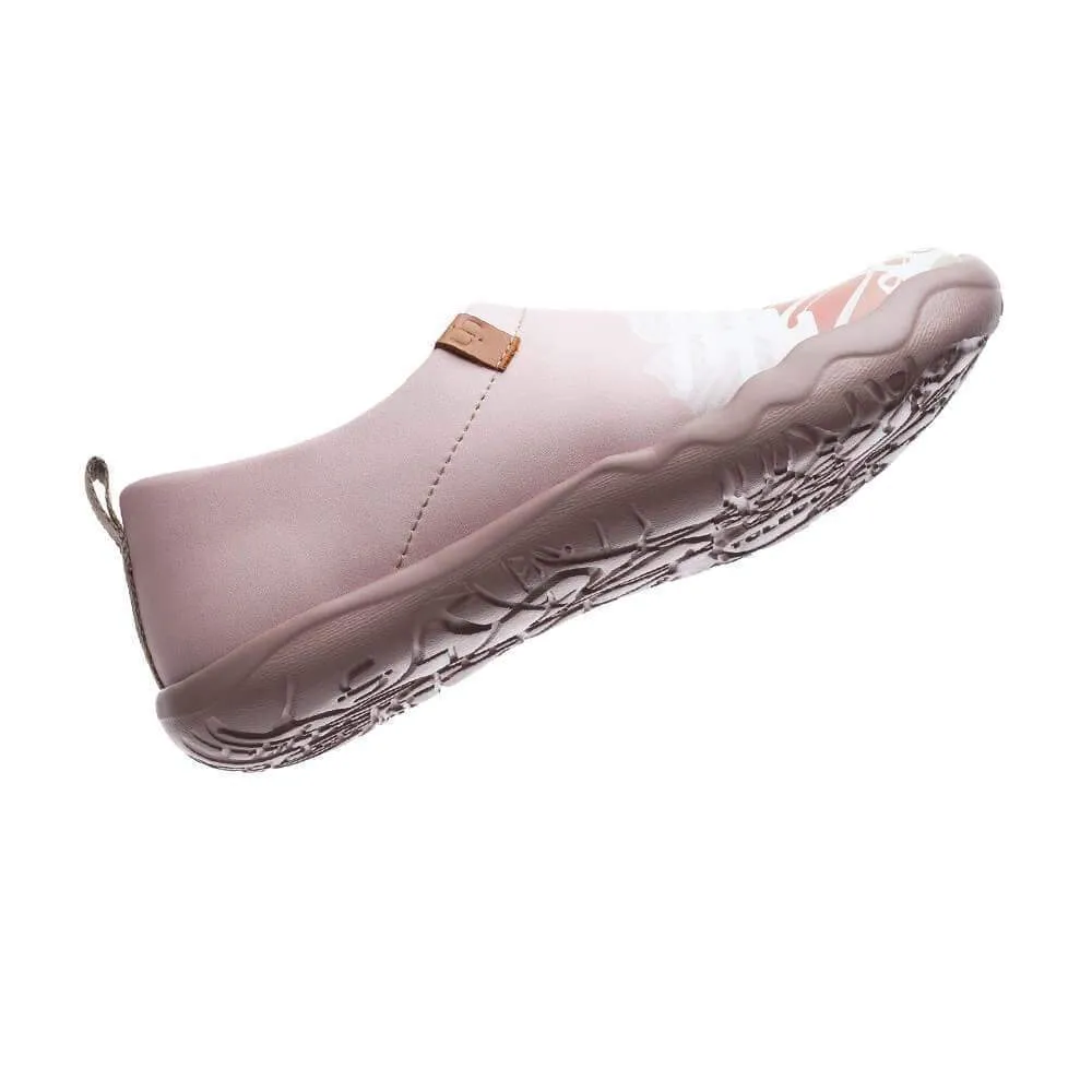 SPRING IN MOUNT FUJI Women Art Painted Flat Shoes