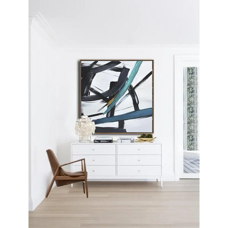 Square Minimalist Painting X119A