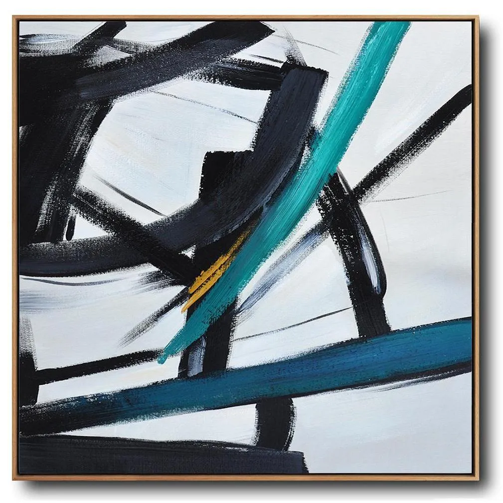 Square Minimalist Painting X119A