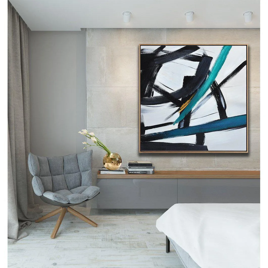 Square Minimalist Painting X119A