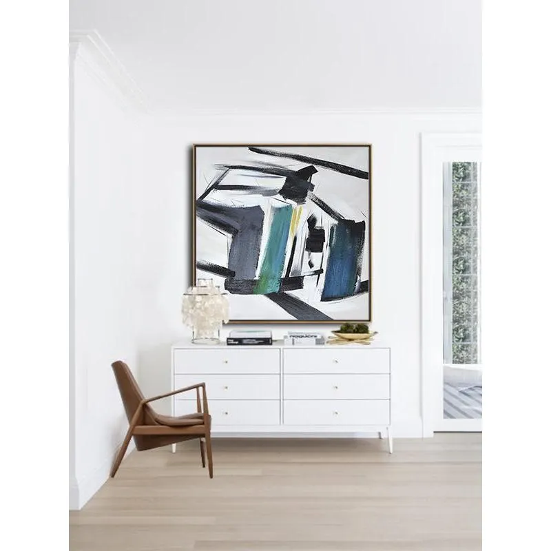 Square Minimalist Painting X120A
