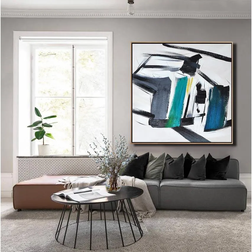 Square Minimalist Painting X120A