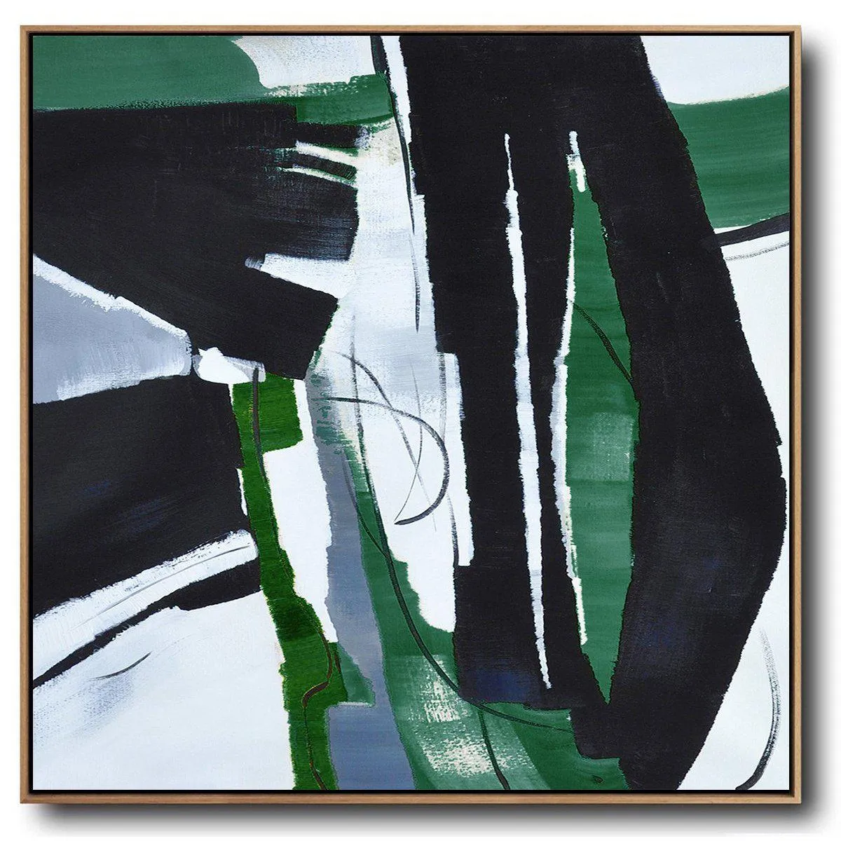 Square Minimalist Painting X123A