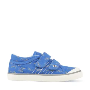 Startrite Wave Blue Canvas Shoe 6170