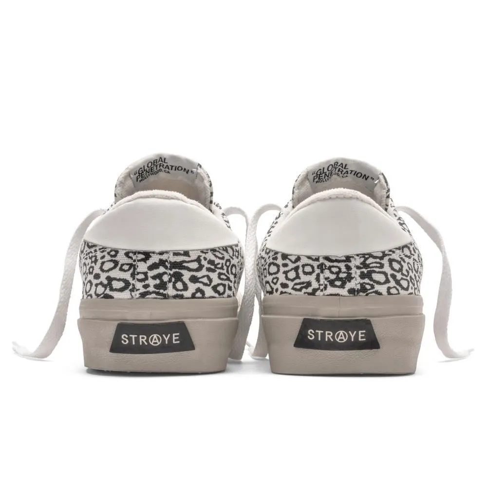 Straye Footwear Stanley - Cheetah White